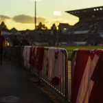 Biarritz olympique pays basque : vue stade Aguiléra, supporters et pelouse