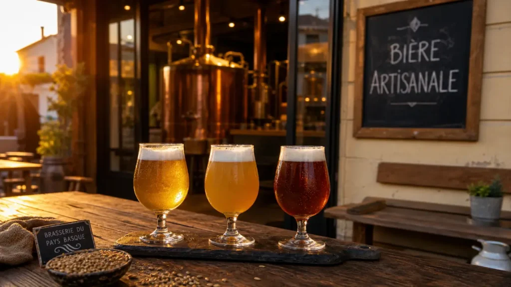 Brasserie du pays basque : dégustation de bières artisanales