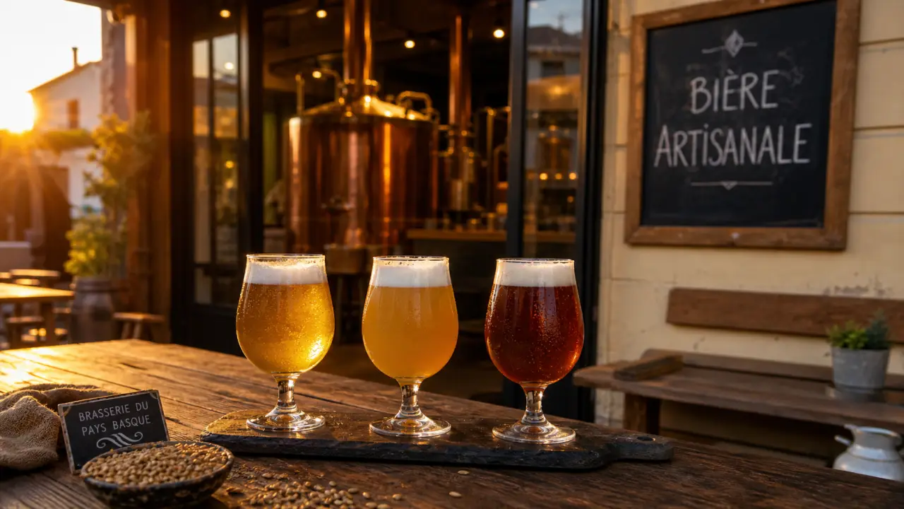 Brasserie du pays basque : dégustation de bières artisanales