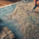 Carte pays basque touristique : itinéraire côte et villages