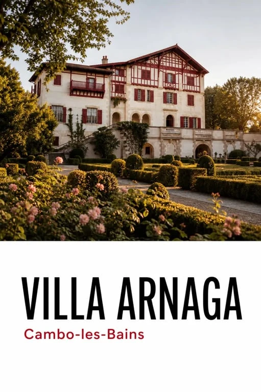Musée pays basque : Villa Arnaga à Cambo-les-Bains et ses jardins