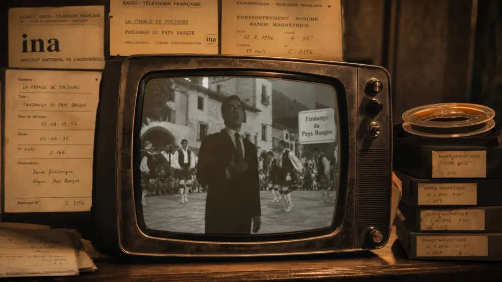 Fandango du pays basque : Luis Mariano sur écran TV en 1966