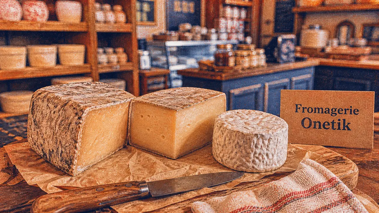 Fromagerie Onetik Pays basque : fromages brebis vache chèvre en dégustation