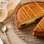 Gâteau basque crème et cerise noire Bidarray