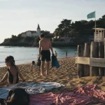 Plages pays basque : baignade surveillée en famille