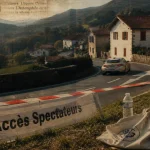 Rallye du pays basque 2025 : accès spectateurs sur route basque de montagne