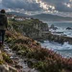 Activité pays basque : sentier côtier vers l’Atlantique et falaises basques