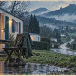 Camping ouvert toute l’année pays basque : mobil-home chauffé, pluie et services hors saison