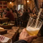 Cidrerie pays basque : txotx, verre de cidre au sagardotegi