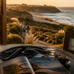 Club vacances pays basque, terrasse près de l’océan et plage