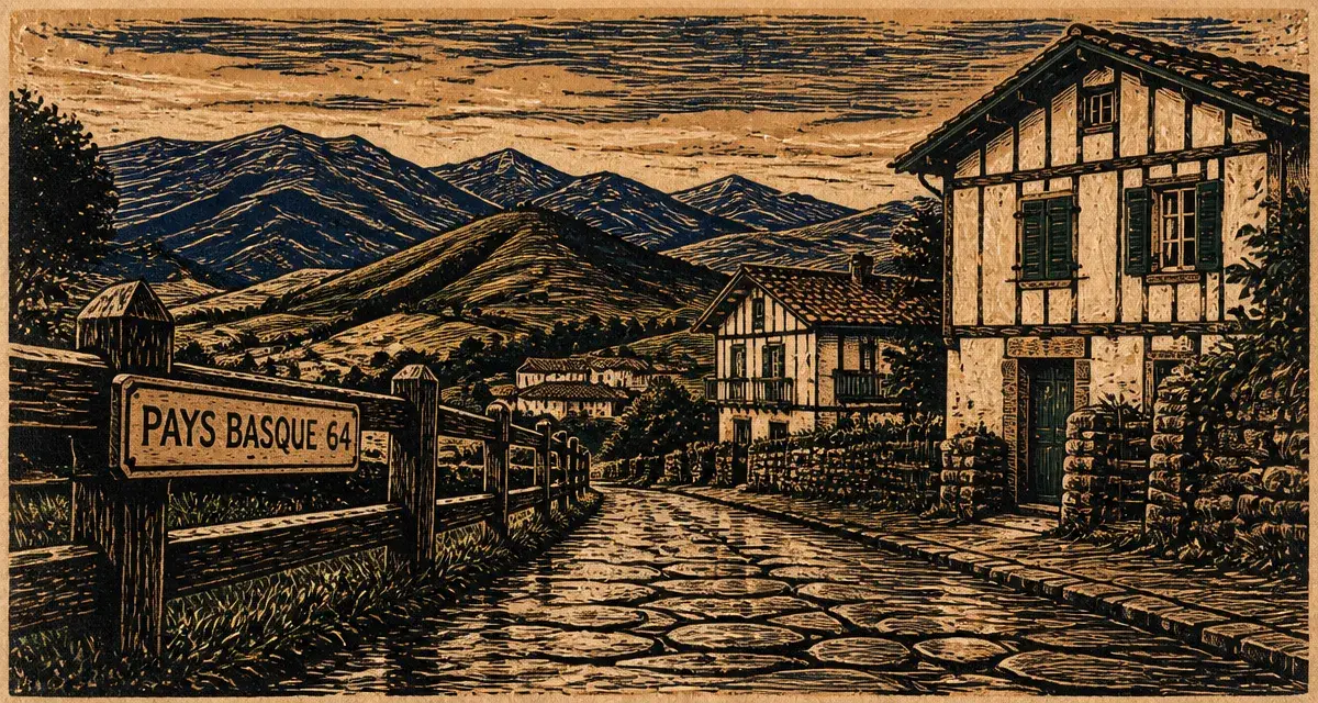Départements pays basque : 64 français et provinces culture