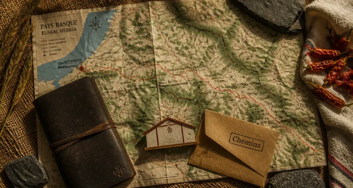 Histoire pays basque : carte routière et cols entre Saint-Jean-Pied-de-Port et les montagnes
