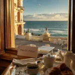 Hotel luxe biarritz : suite Palace impérial, vue mer