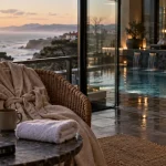 Hotel spa pays basque : océan et spa intérieur vitré