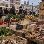 Marchés pays basque 2025 : matin au marché, produits frais à Bayonne