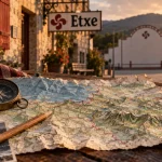 Pays basque langue : panneaux bilingues et mot euskara Etxe