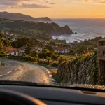 Pays basque paysage : falaises, villages et océan Atlantique