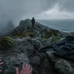 Randonnée pays basque les 3 couronnes : sentier vers la crête océanique