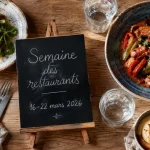 Semaine des restaurants pays basque 2026 : menu 25€ le midi et 35€ le soir