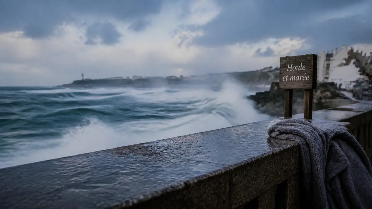 Vague pays basque : houle à Biarritz, Atlantique