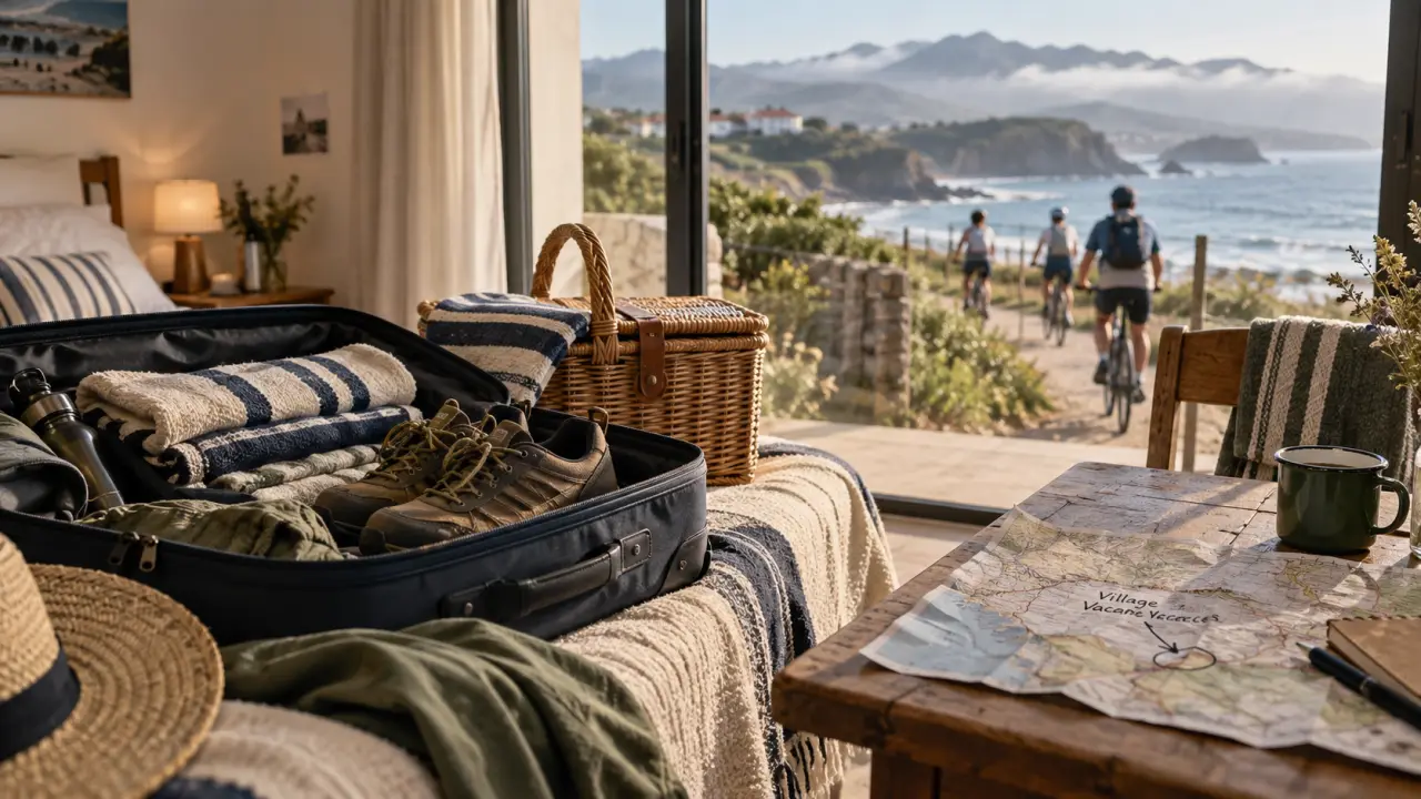 Village vacances pays basque près de l’océan, vélos et randonnées