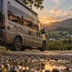 Aire camping car Pays basque près de l’océan, camping-car sur site officiel