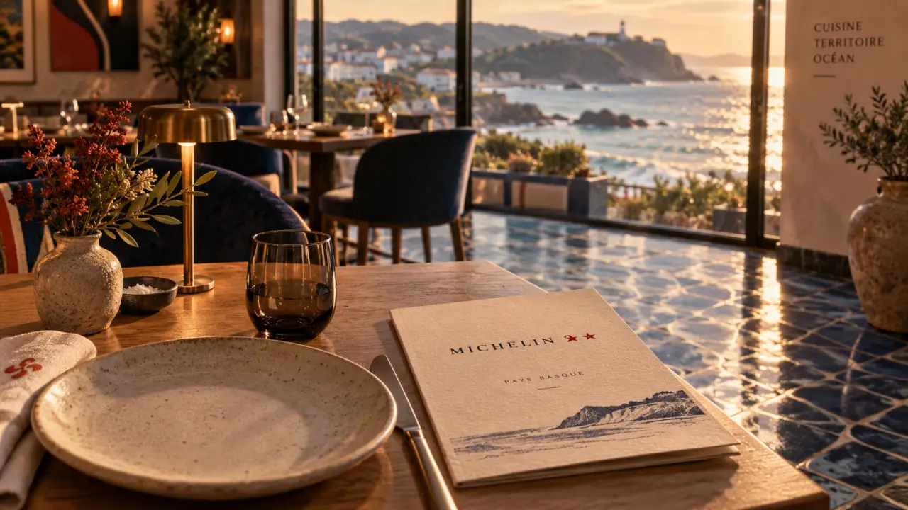Basque Michelin restaurants : restaurant 2★ au Pays basque, table gastronomique