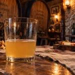 Cidre pays basque : verre de sagarnoa et ambiance txotx en cidrerie basque