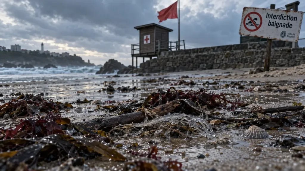 Plages fermées pour physalies sur la côte basque : une plage voisine ouverte ne suffit pas