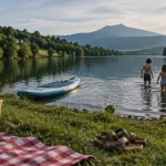 Lacs du pays basque : baignade en famille au bord du lac