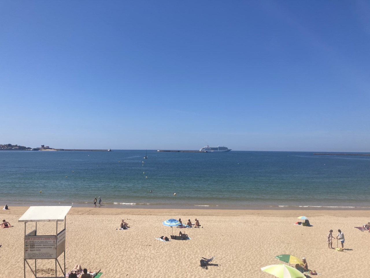 La grande Plage de Saint-Jean-de-Luz