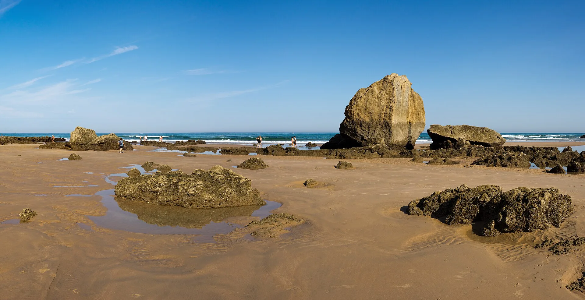 La plage d’Ilbarritz à Bidart
