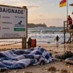 Plages ouvertes Pays Basque : panneau baignade et poste de secours