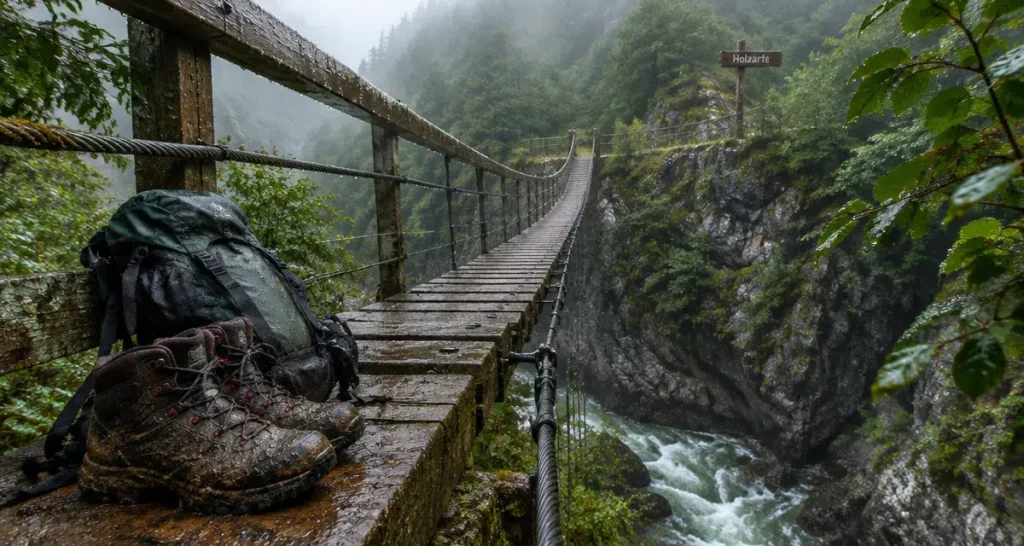 Pont suspendu au Pays basque : 180 m de vide et les bons réflexes avant Holzarte