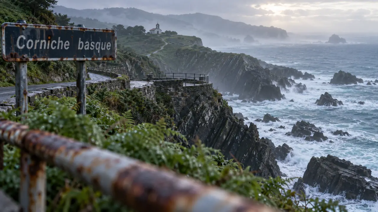 Que voir au pays basque : corniche basque, falaises et océan