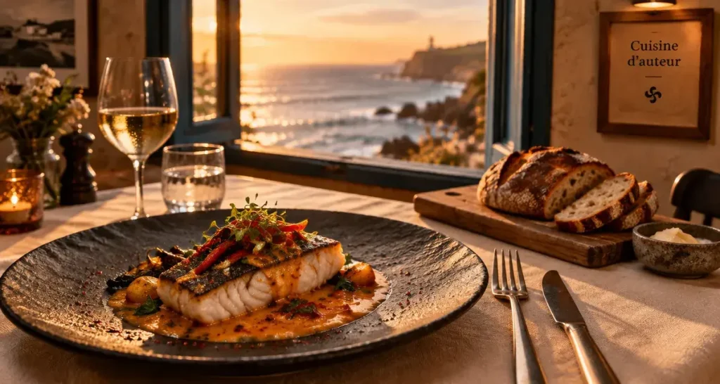 Restaurant gastro au Pays basque : choisir entre vue océan, terroir et vraie cuisine d’auteur