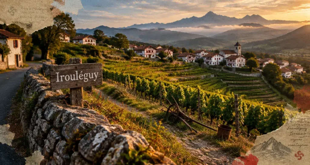 Vignoble du Pays basque : Irouléguy, terrasses et caves à visiter en une journée